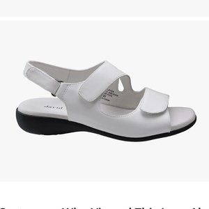 NWT David Tate Lilly Sandal - White - Women's Size 13N
